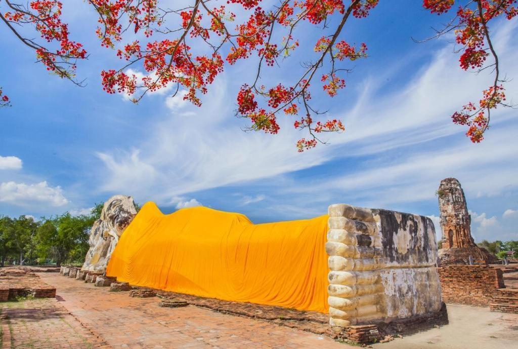 Oyo 384 Ban Sabaidee Otel Phra Nakhon Si Ayutthaya Dış mekan fotoğraf